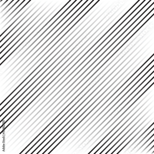 abstract monochrome geometric diagonal gradient irregular line pattern can be used background.