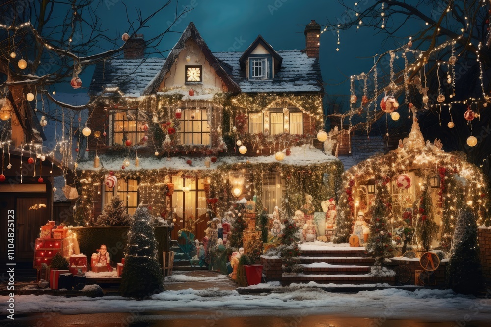 christmas night in the city christmas night in the city