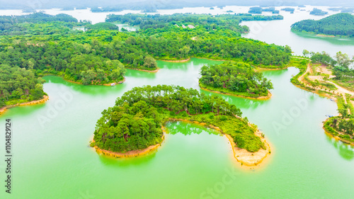 Qiandao Lake, Dalongdong Reservoir, Taishan, Jiangmen, Guangdong photo