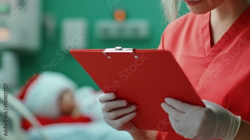 person in the laboratory
