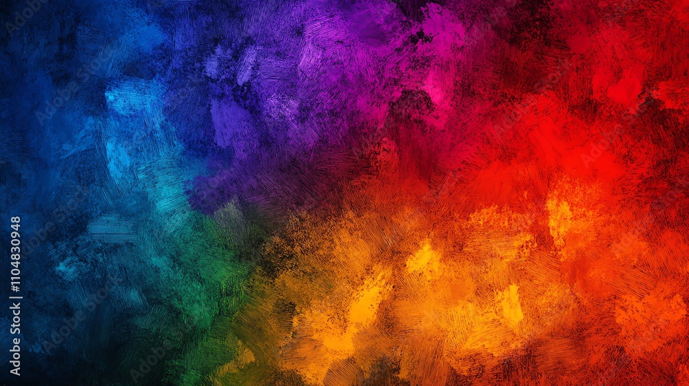 Obraz premium Vibrant abstract color splash, ideal for backgrounds or artistic projects.