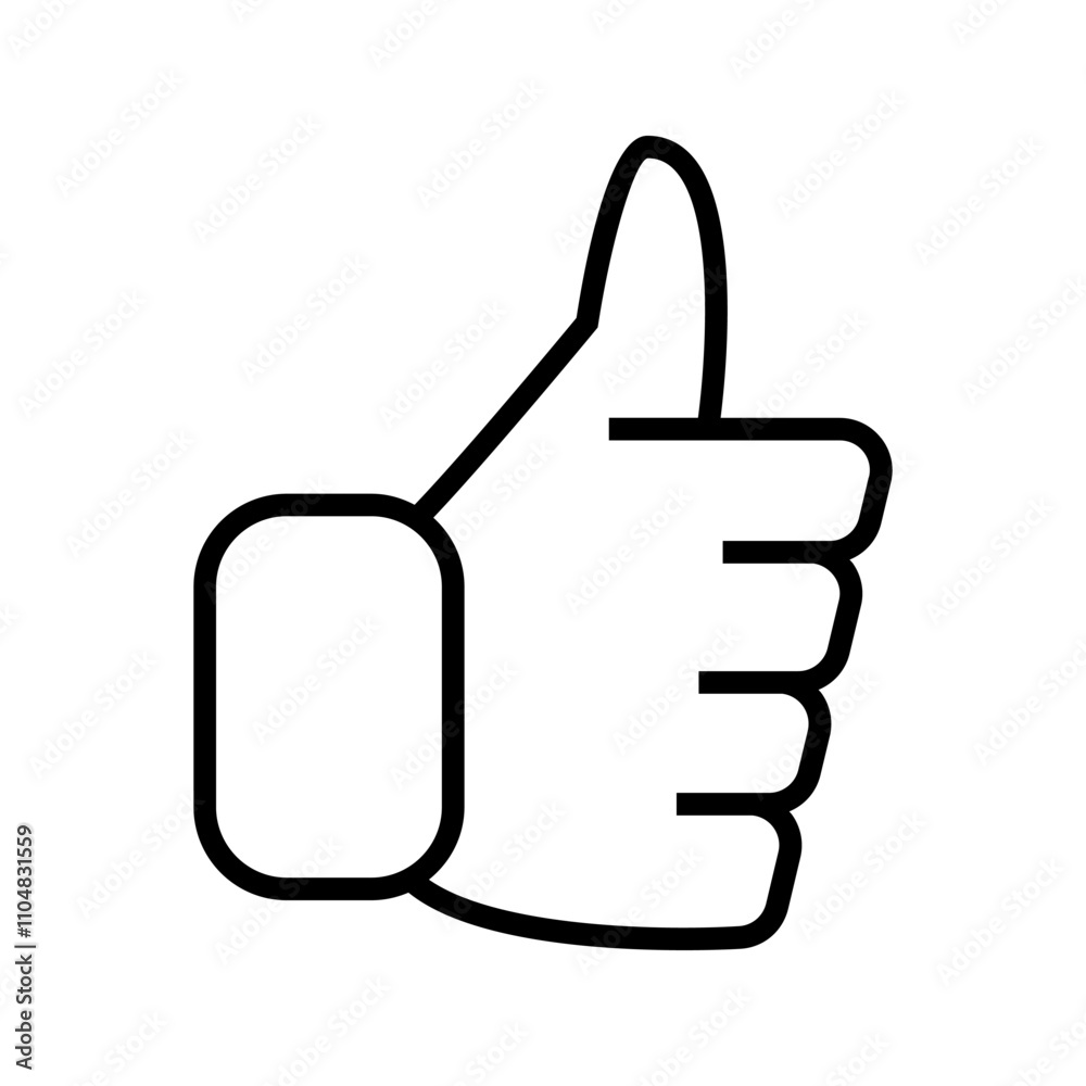 Thumbs up icon. Black Thumb up icon Thumbs up icon. Black Thumb up icon