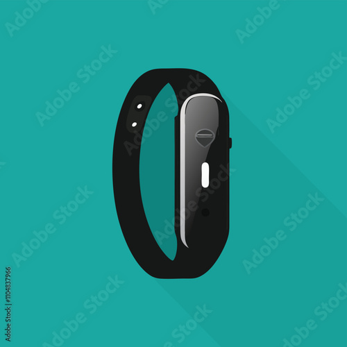 smart band flat icon