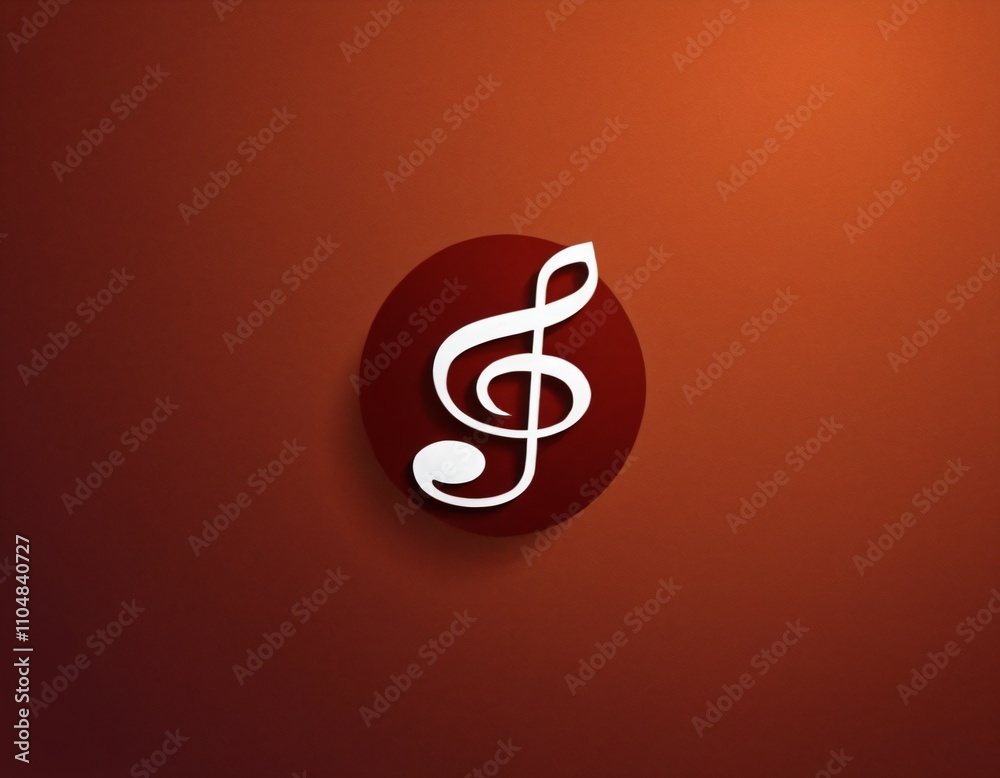 a modern, minimalistic logo featuring a stylized musical note. The logo should convey creativity and professionalism, making it suitable for a music-related business, app, or brand. Ai generated image a modern, minimalistic logo featuring a stylized musical note. The logo should convey creativity and professionalism, making it suitable for a music-related business, app, or brand. Ai generated image