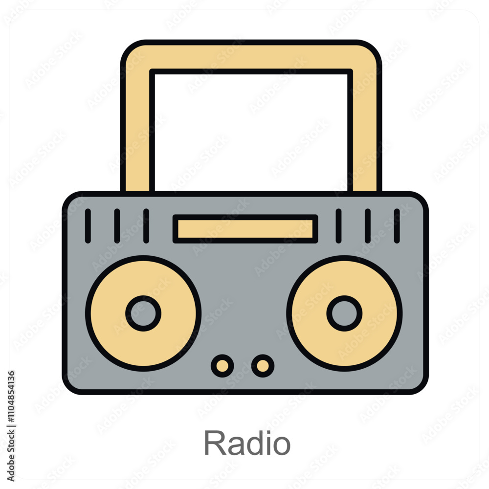 Fototapeta premium Radio