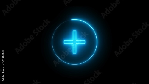 Medical heath care symbol illustration.  First aid medical icon.