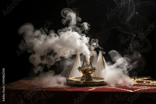 As Silken Wisps of White Smoke Gracefully Ascend against an Ebony Canvas the Election of a New Pope Is Divinely Revealed