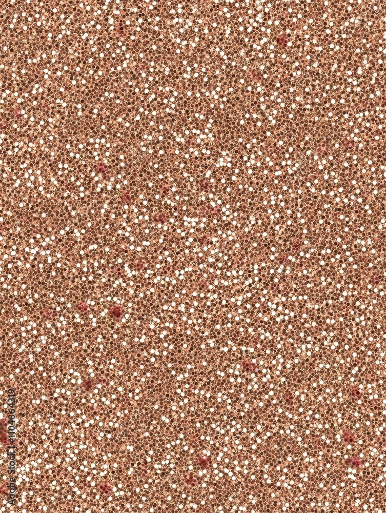 Rose Gold Glitter Texture Seamless Background - Elegant, shimmering rose gold glitter, perfect for backgrounds, textures, and designs.  Sparkly, luxurious, festive, seamless.