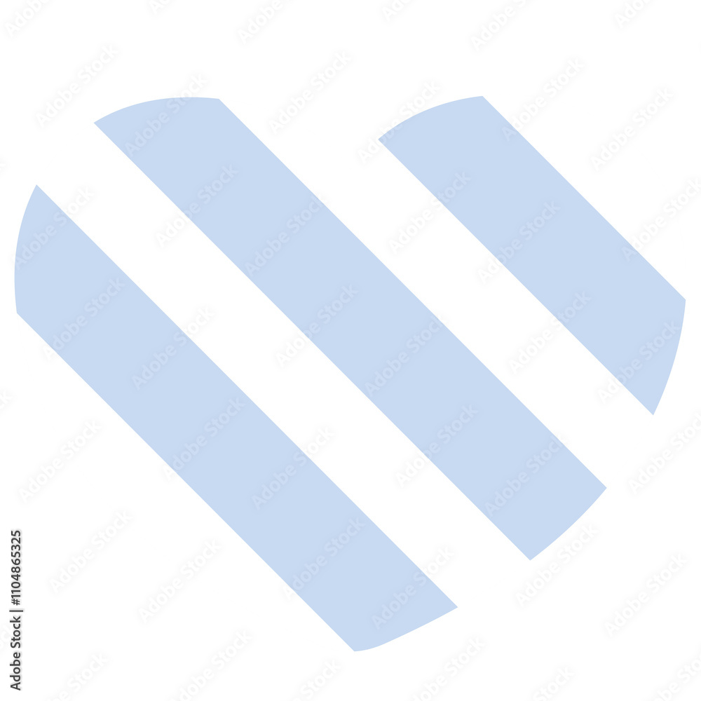 Blue and white heart, stripe pattern for Valentine's day, love sign, symbol, fashion, accessory, cute patch, shirt print, sticker, wedding card, plush toy, brooch, couple, relationship, icon Blue and white heart, stripe pattern for Valentine's day, love sign, symbol, fashion, accessory, cute patch, shirt print, sticker, wedding card, plush toy, brooch, couple, relationship, icon