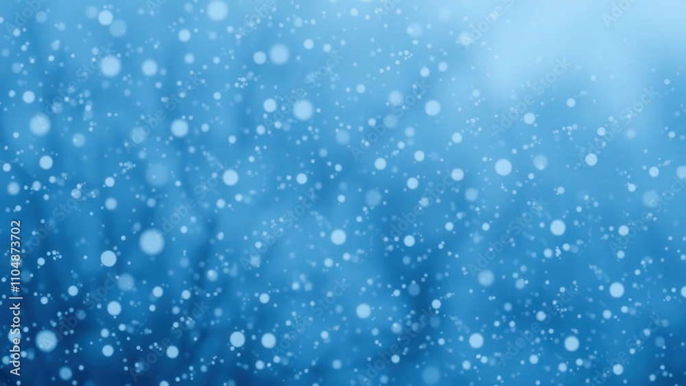 Enchanting Blue Snowflake Background for Winter Holidays, Celebrations, and Digital Art Enchanting Blue Snowflake Background for Winter Holidays, Celebrations, and Digital Art