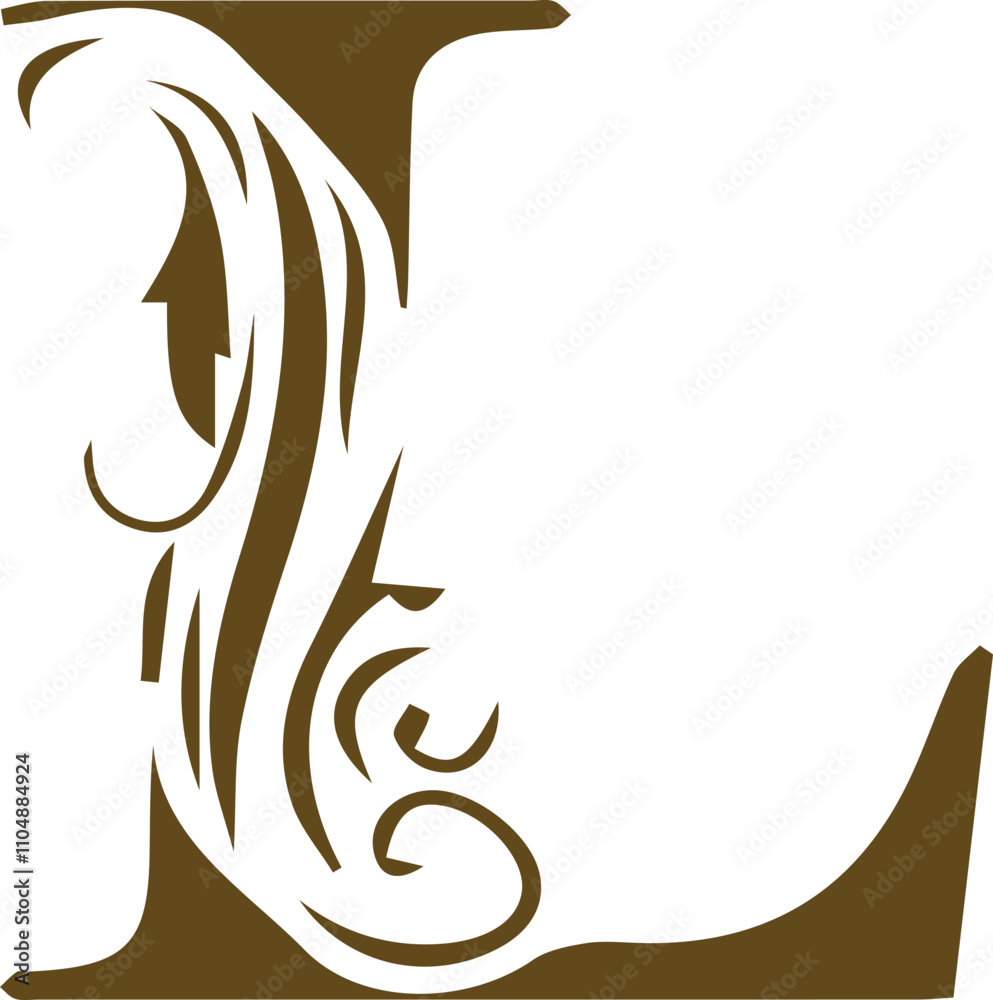 English Alphabet Beautiful Icon and Colorful Design