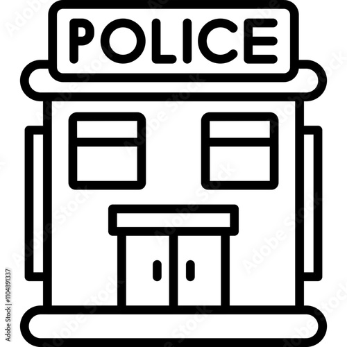 Police Station Icon