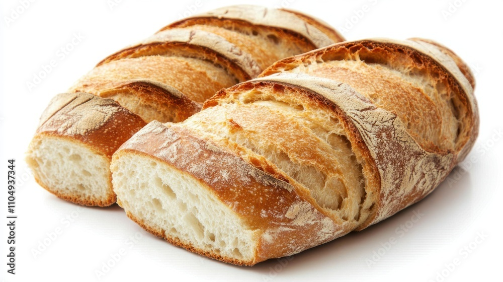Minimalist artisan bread with crispy crust and airy crumb Minimalist artisan bread with crispy crust and airy crumb