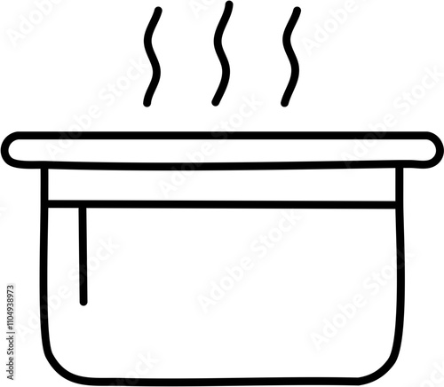 Boiling Outline Icon
