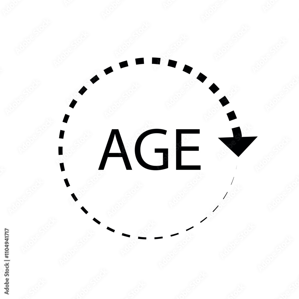 Circle Age. Evolution, Change Symbol. Circle Age. Evolution, Change Symbol.