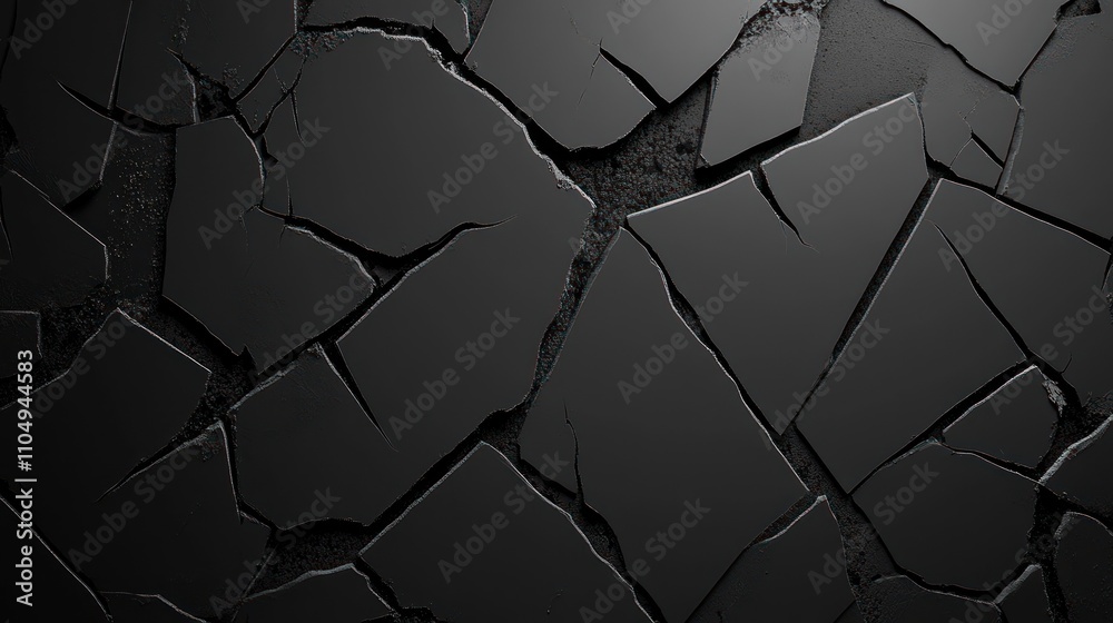 Abstract Dark Cracked Surface Texture Design Abstract Dark Cracked Surface Texture Design