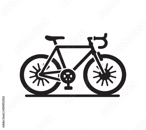 Bicycle vector art design