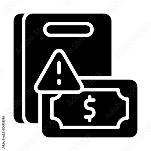 Contact Corruption Solid Icon