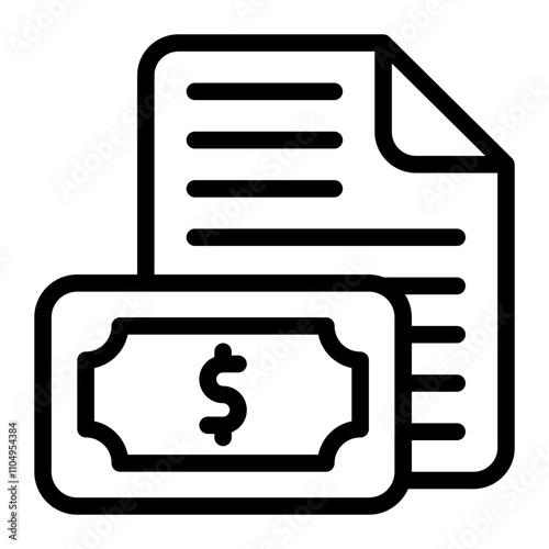 Document Line Icon