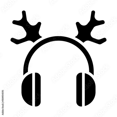 Earmuffs Solid Icon