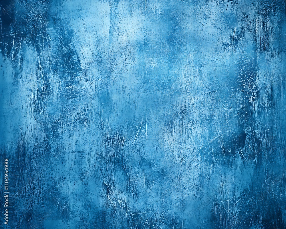 Obraz premium Blue grunge background with abstract textures, grunge, blue, background, distressed, vintage, design,