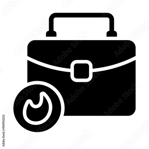 Job Burnout Solid Icon