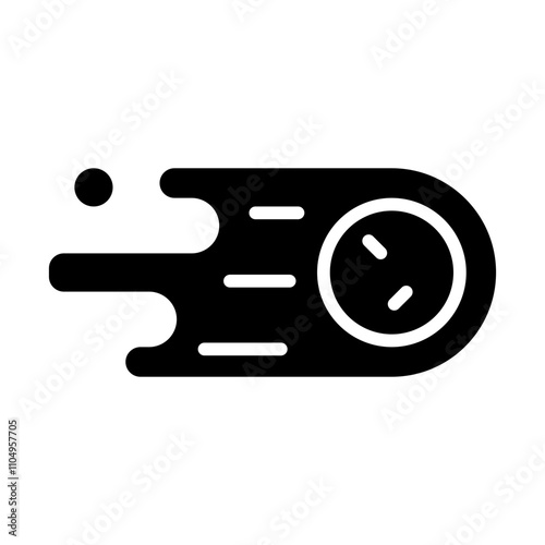 Meteor Solid Icon