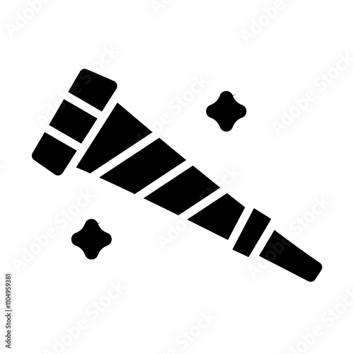 Tableau sur toile Noisemaker Solid Icon