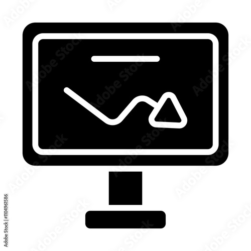 Recession Solid Icon