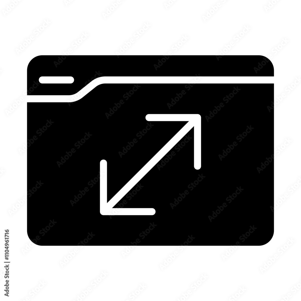 Responsive Design Solid Icon Responsive Design Solid Icon