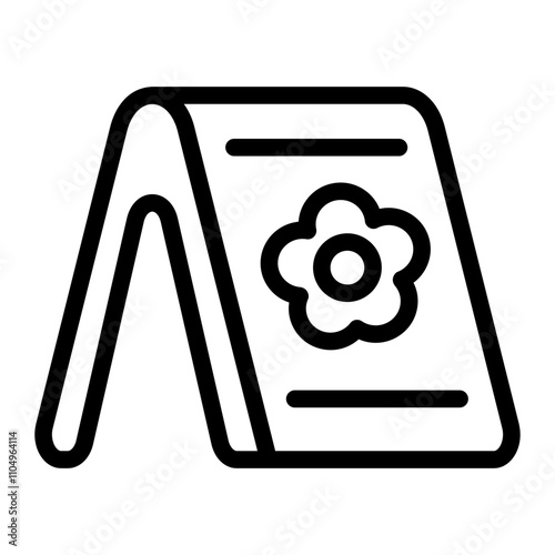 Springboard Line Icon