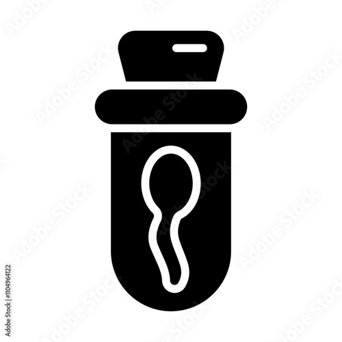 Sperm Quality Solid Icon