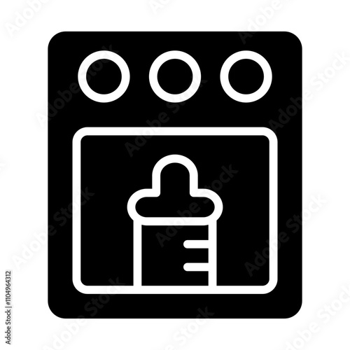 Sterilizer Solid Icon