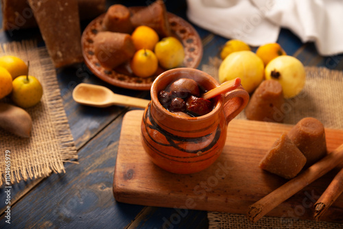 Tableau sur toile Mexican Christmas fruit punch