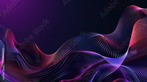 The abstract spatial background of futuris