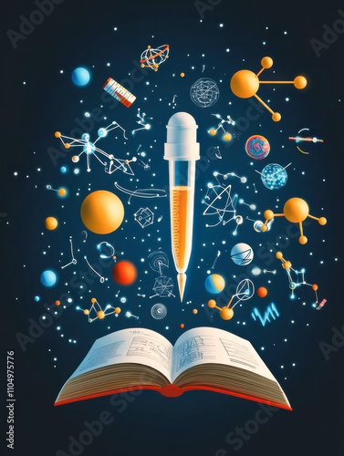 Science knowledge education concept photo