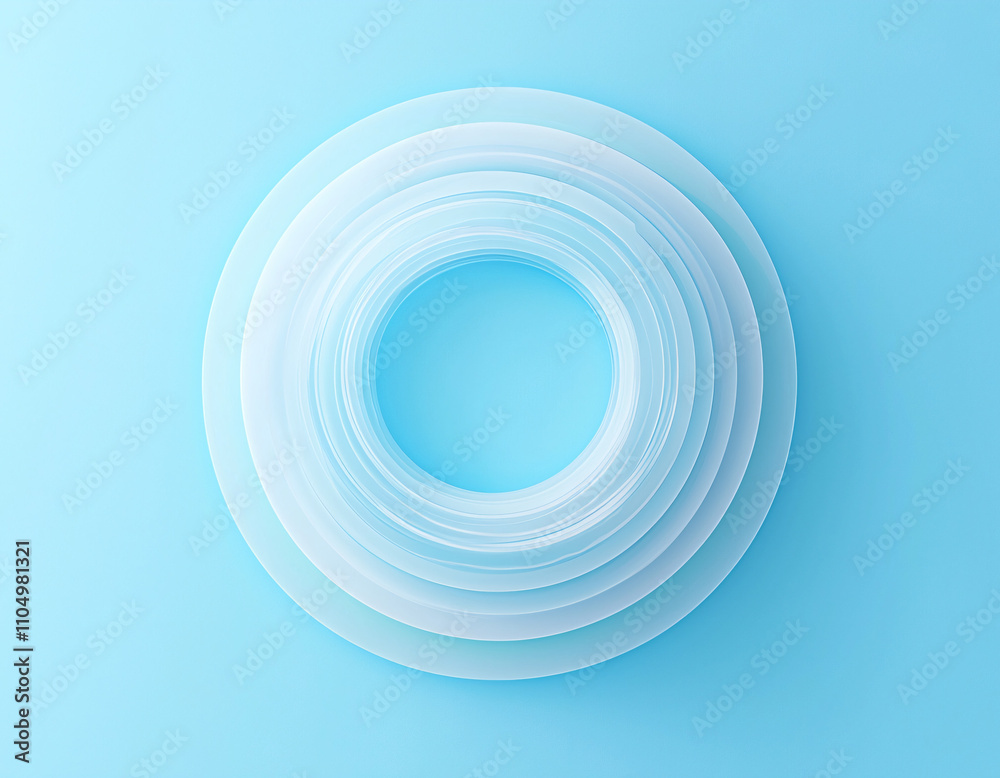 Obraz premium Abstract Circle Layers