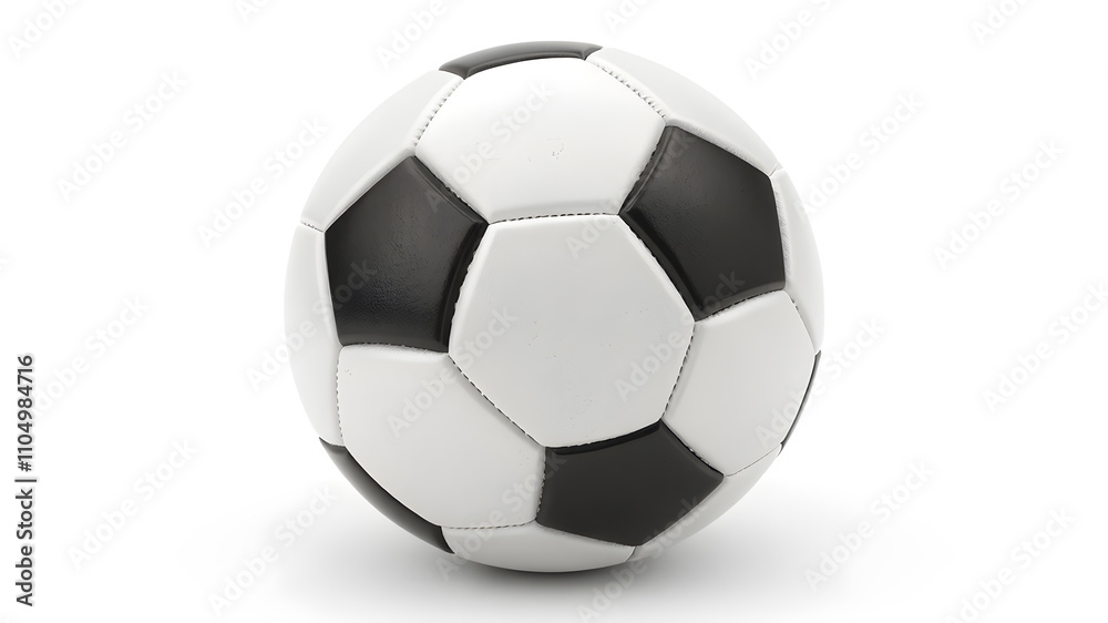 Soccer ball, Football, isolated on white background Soccer ball, Football, isolated on white background
