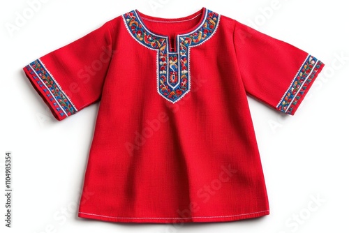 Traditional Boys Kurta with Intricate Embroidery Design photo