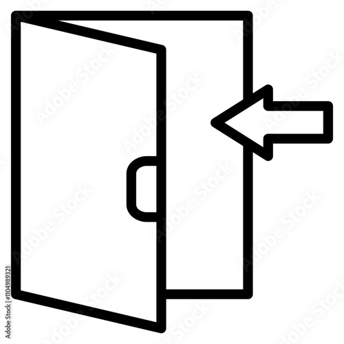 Open-Door Policy Icon