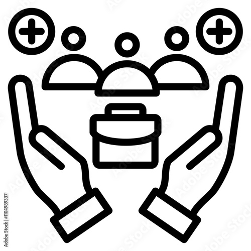 Positive Work Environment Icon