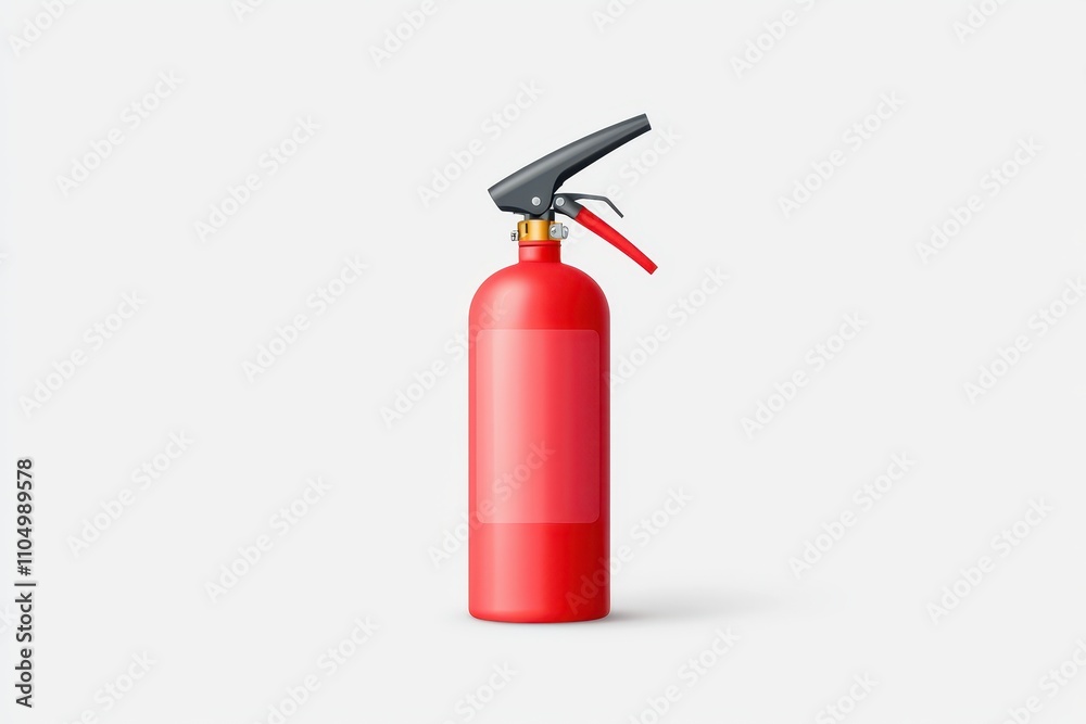 Obraz premium Portable Fire Extinguisher with Clear Labeling