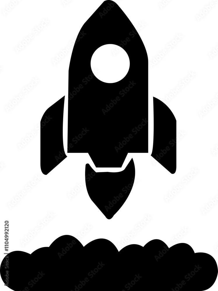 Rocket icon, rocket sign vector, fly, sky, air, speed, set, black color Rocket icon, rocket sign vector, fly, sky, air, speed, set, black color