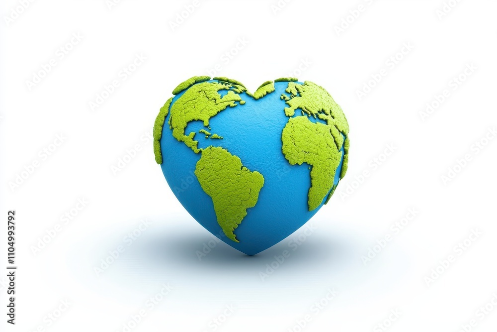 Heart-Shaped Earth Representation for Global Love Heart-Shaped Earth Representation for Global Love