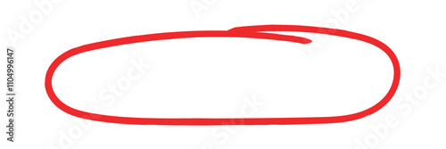
Red circle, pen draw. Highlight hand drawing different circles isolated on background. Handwritten red circle. For marking text, numbers, marker pen, pencil, logo and text check, vector illustration