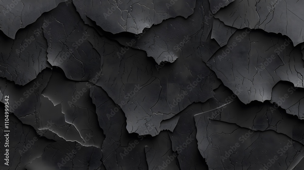 Abstract dark grey cracked texture background. Abstract dark grey cracked texture background.