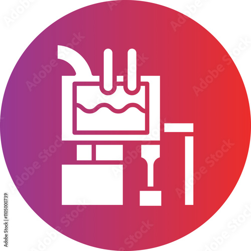 Electric Arc Furnace icon style