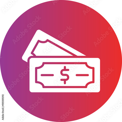 Dollar Bill icon style