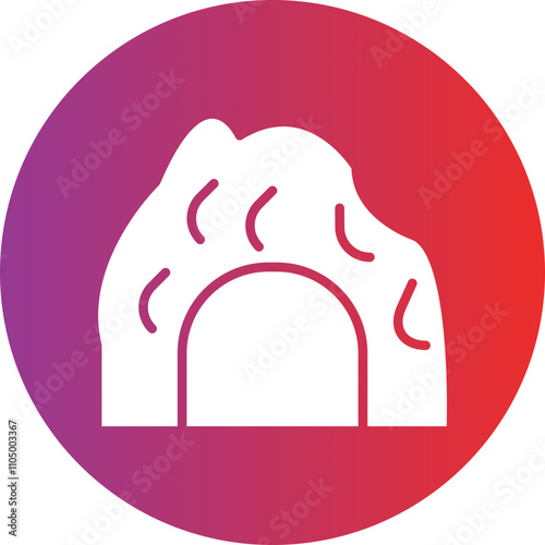 Caving icon style