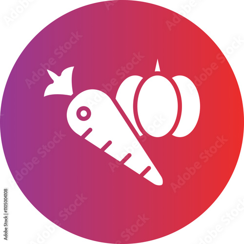 Vegetarian icon style